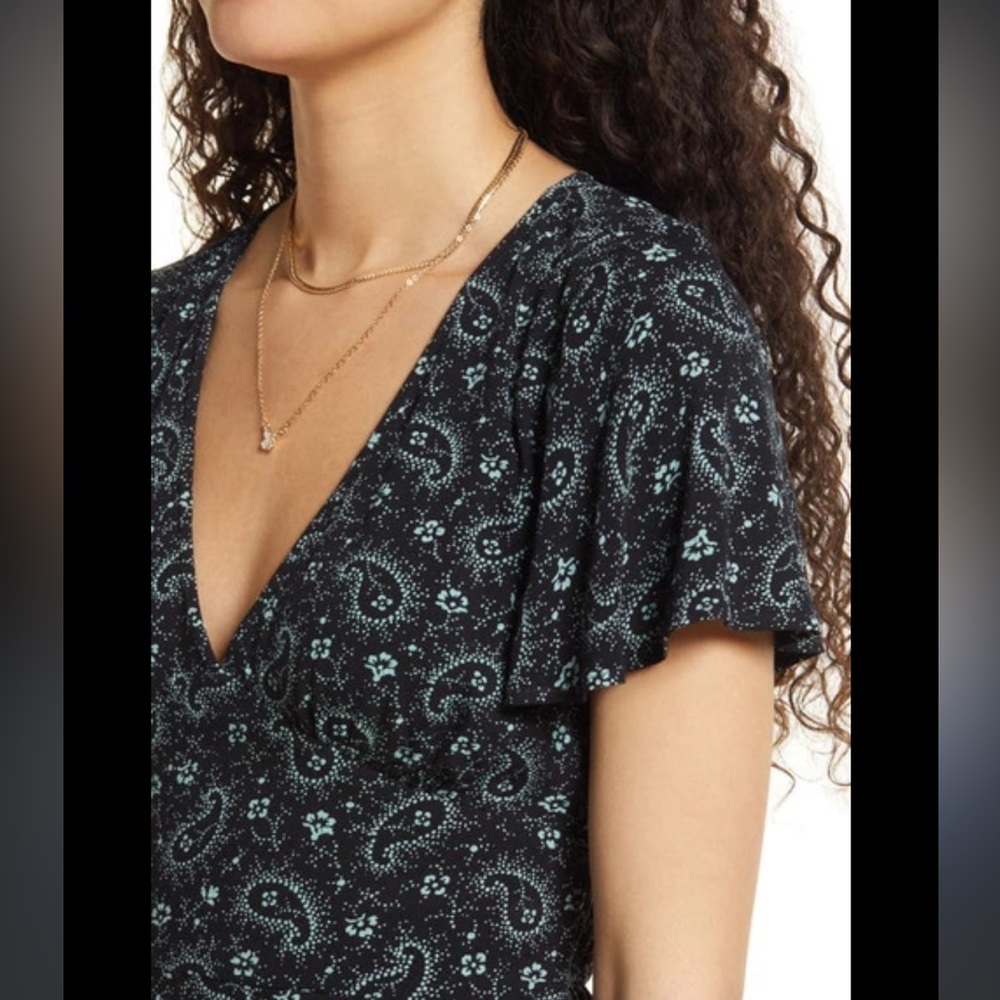 NWT BP PRINT CUTOUT DRESS - Picture 3 of 9